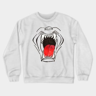 Monster Mouth Crewneck Sweatshirt